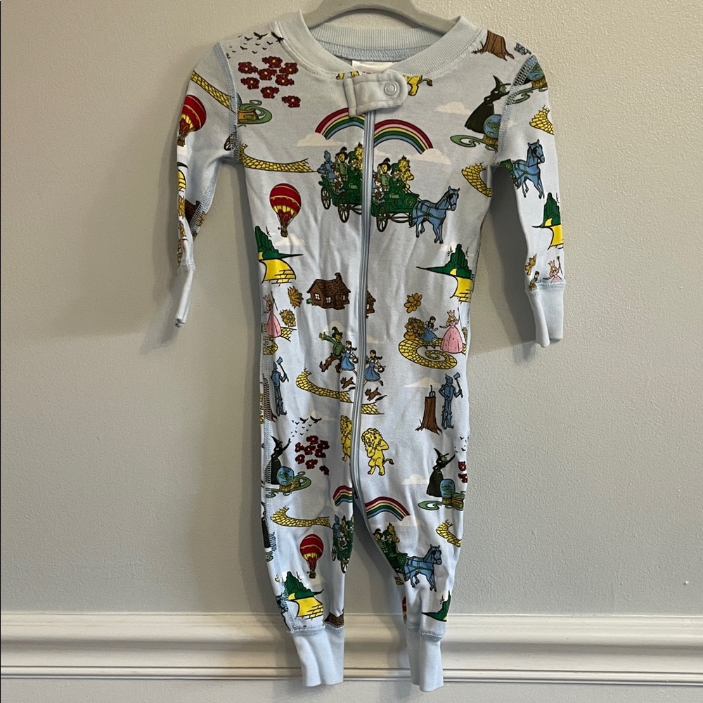 Kids Wizard of Oz Themed One Piece Pajama